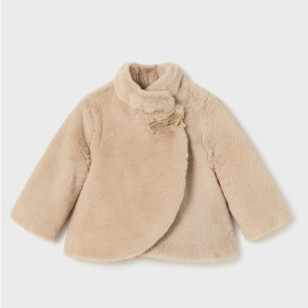 Mayoral faux fur coat
